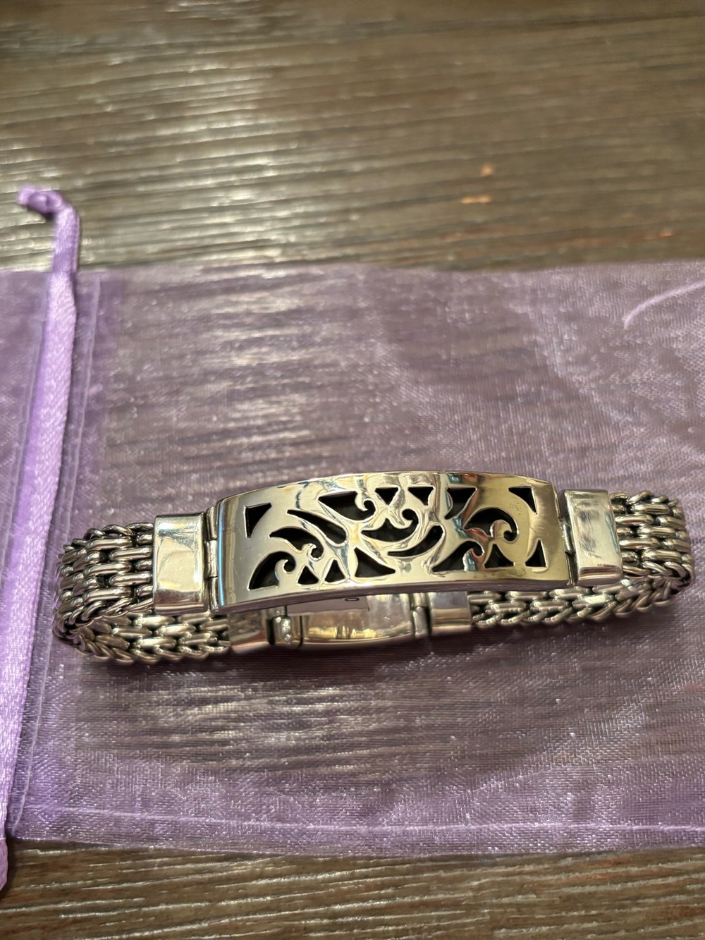 Silver bracelet